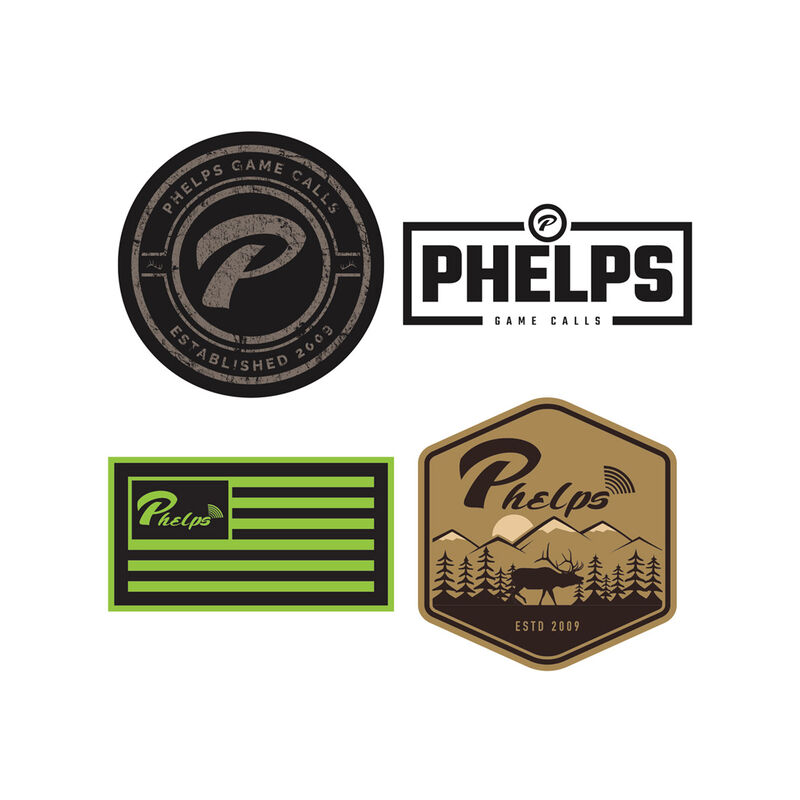 Phelps 4 Pack Stickers image number 0