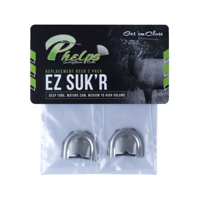 EZ SUK'R Replacement Reed Mature Cow 2 Pack