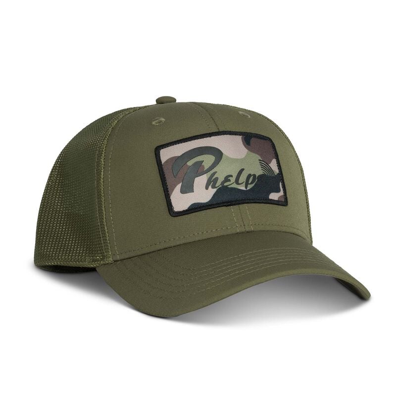 Camo Patch Trucker Hat image number 0