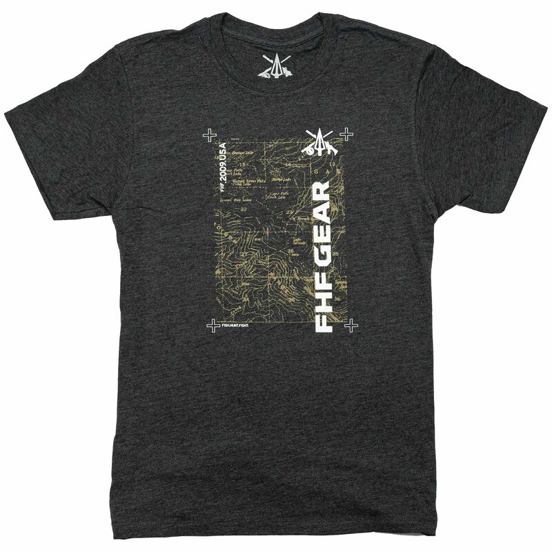 FHF Topo Map T-Shirt image number 0